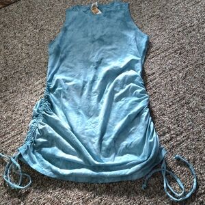 PINK Victoria's Secret Light Blue Top